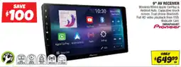 Autobarn 9" AV receiver offer