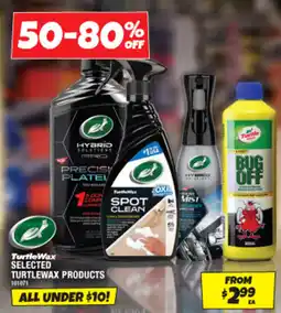 Autobarn Selected turtlewax products offer