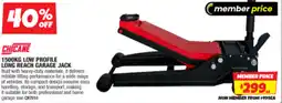 Autobarn low profile long reach garage jack offer