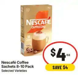 IGA Nescafé Coffee Sachets offer