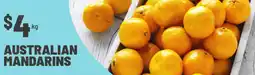 IGA Australian mandarins offer