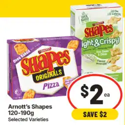 IGA Arnott's Shapes offer