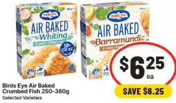 IGA Birds Eye Air Baked Crumbed Fish offer
