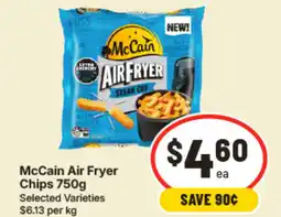 IGA McCain Air Fryer Chips offer