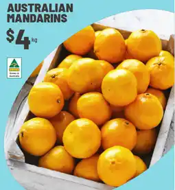 IGA Australian mandarins offer