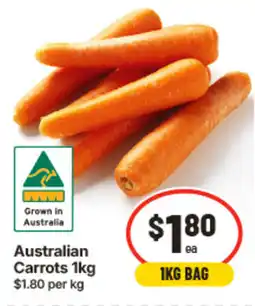 IGA Australian Carrots offer