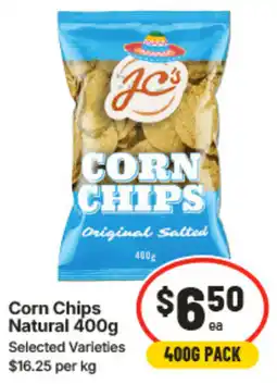 IGA Corn Chips Natural offer