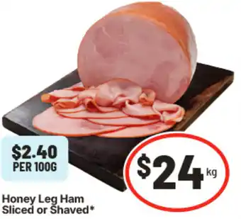 IGA Honey Leg Ham offer