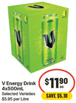 IGA V Energy Drink offer