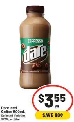 IGA Dare Iced Coffee offer