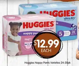 Spudshed Huggies Nappy Pants Varieties offer