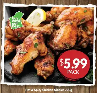 Spudshed Hot & Spicy Chicken Nibbles offer