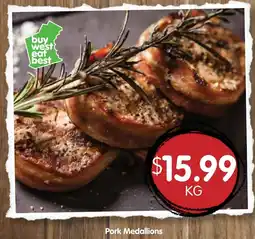 Spudshed Pork Medallions offer