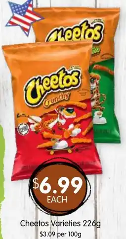 Spudshed Cheetos Varieties offer