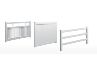 Stratco Hampton fence panel and gates offer
