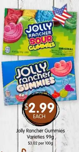 Spudshed Jolly Rancher Gummies Varieties offer