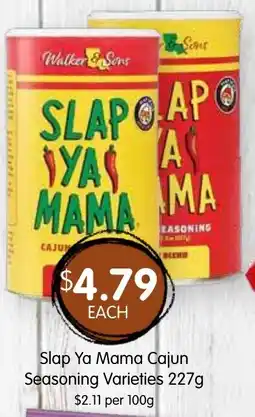 Spudshed Slap Ya Mama Cajun Seasoning Varieties offer
