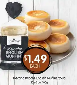 Spudshed Toscano Brioche English Muffins offer
