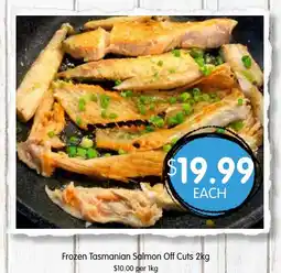 Spudshed Frozen Tasmanian Salmon Off Cuts offer