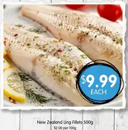 Spudshed New Zealand Ling Fillets offer