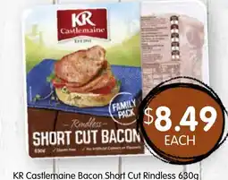 Spudshed KR Castlemaine Bacon Short Cut Rindless offer