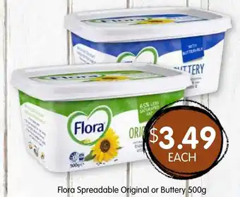 Spudshed Flora Spreadable Original or Buttery offer