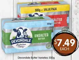 Spudshed Devondale Butter Varieties offer