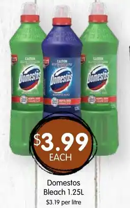 Spudshed Domestos Bleach 1.25L offer