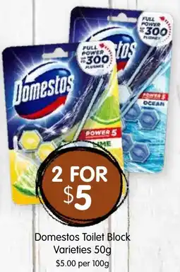 Spudshed Domestos Toilet Block Varieties offer