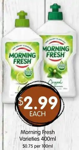 Spudshed Morning Fresh Varieties offer