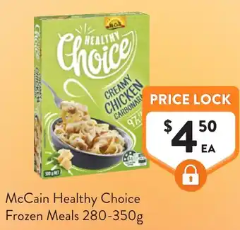 Foodworks McCain Healthy Choice Frozen Meals offer
