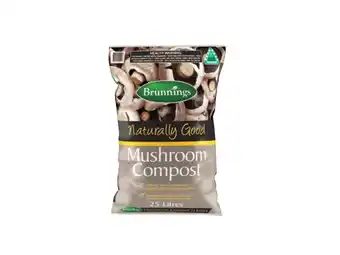 Stratco Brunnings 25l mushroom compost offer