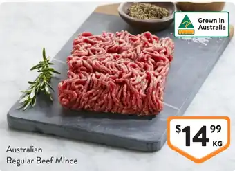 Foodworks Australian Regular Beef Mince offer