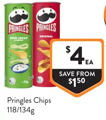 Foodworks Pringles Chips offer