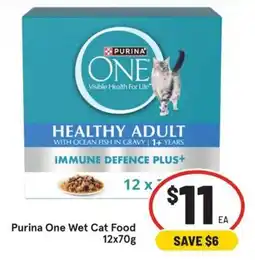 IGA Purina One Wet Cat Food offer