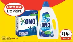 Supa Valu OMO Laundry Liquid or Powder offer