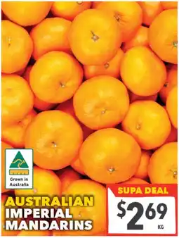 Supa Valu Australian imperial mandarins offer