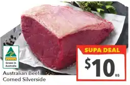 Supa Valu Australian Beef Corned Silverside offer