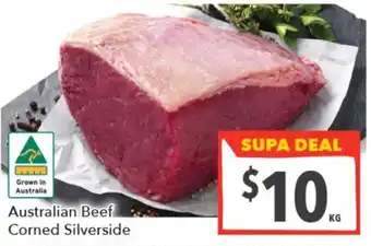 Supa Valu Australian Beef Corned Silverside offer