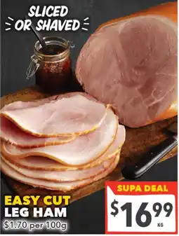 Supa Valu Easy cut leg ham offer
