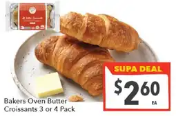 Supa Valu Bakers Oven Butter Croissants offer