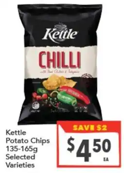 Supa Valu Kettle Potato Chips offer