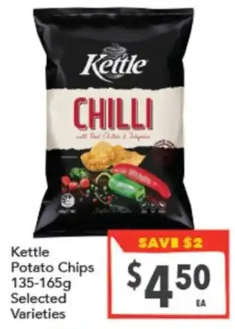 Supa Valu Kettle Potato Chips offer