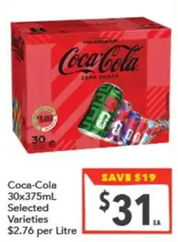 Supa Valu Coca Cola offer