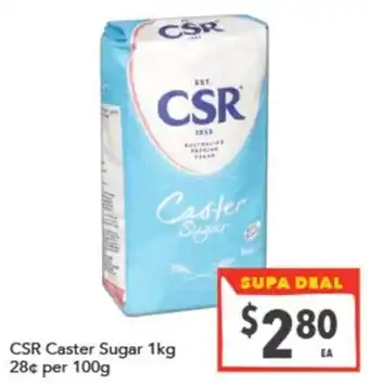 Supa Valu CSR Caster Sugar offer