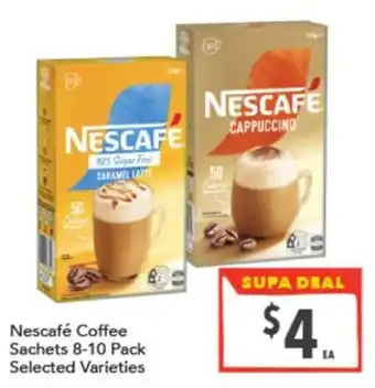 Supa Valu Nescafé Coffee Sachets offer