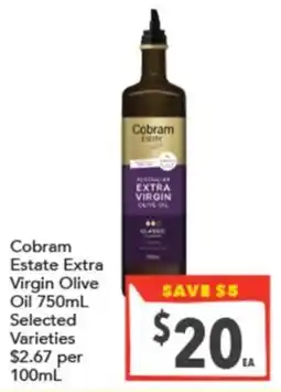 Supa Valu Cobram Estate Extra Virgin Olive offer