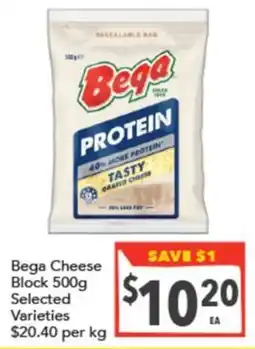 Supa Valu Bega Cheese Block offer