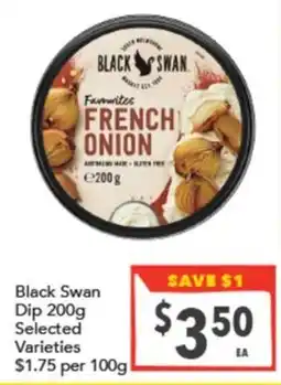 Supa Valu Black Swan Dip offer