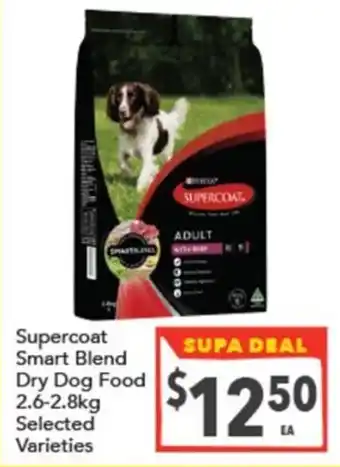 Supa Valu Supercoat Smart Blend Dry Dog Food offer